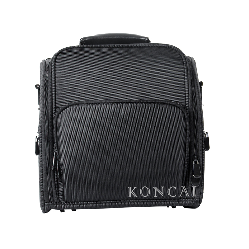Backpack style Cosmetic Travel Makeup Case KC-N27 black Nylon