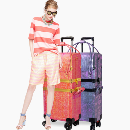 New Arrival 2in1 set Makeup Trolley Case KC-TR010