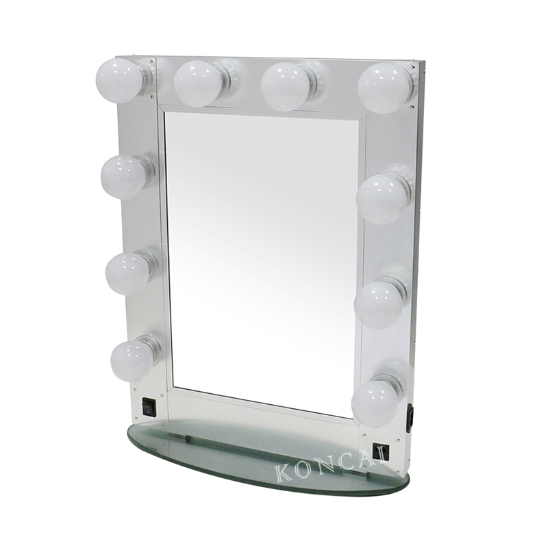Aluminum Frame Hollywood Vanity Makeup Mirror KC-M500M without Bluetooth