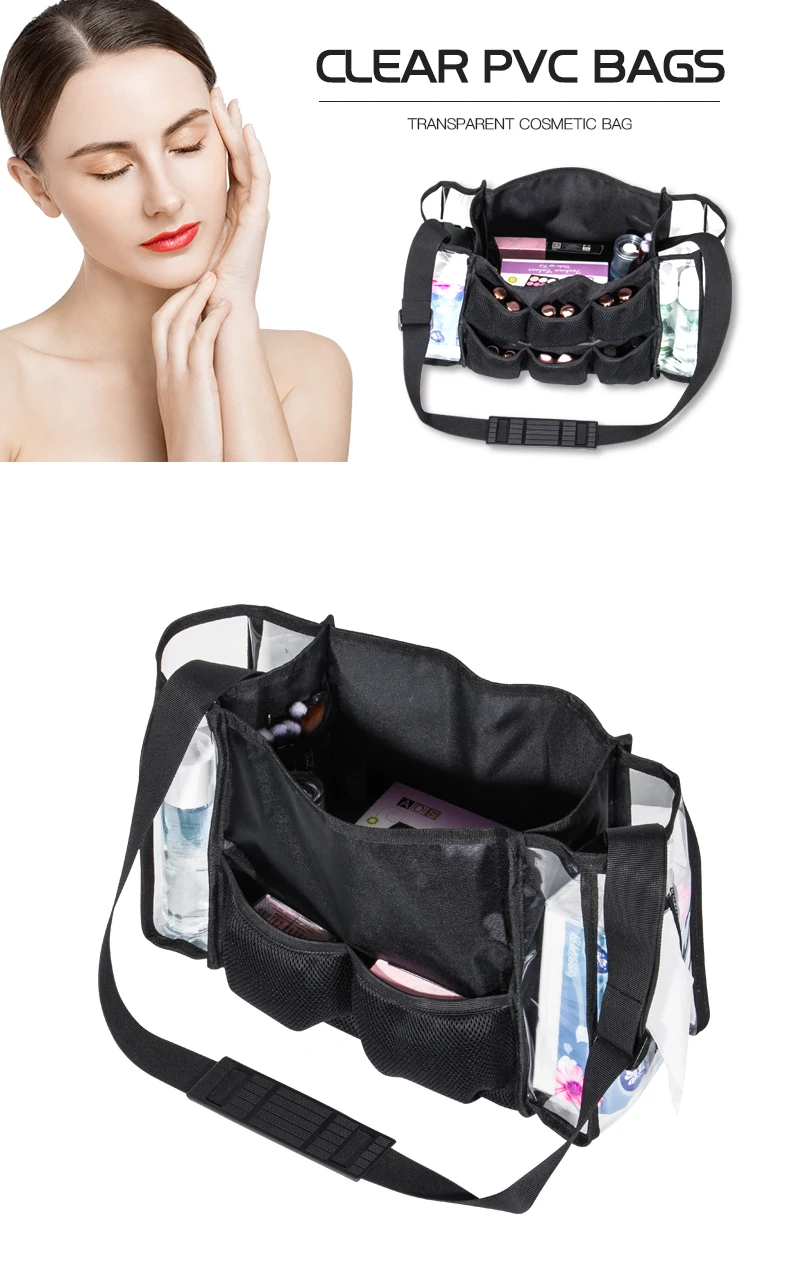 New Arrival Simple Classical Design Makeup Bag KC-CZ07