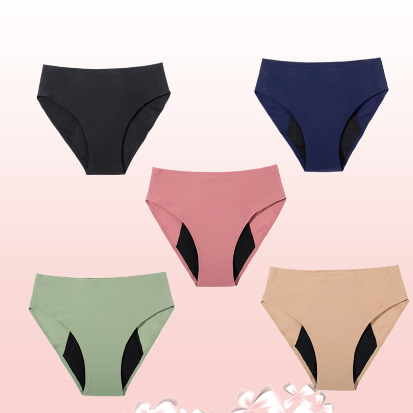 5 colors Period Underwear for Women female underwear