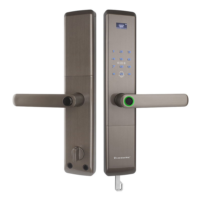 创佳A81指纹锁家用防盗门密码锁刷卡电子智能门锁