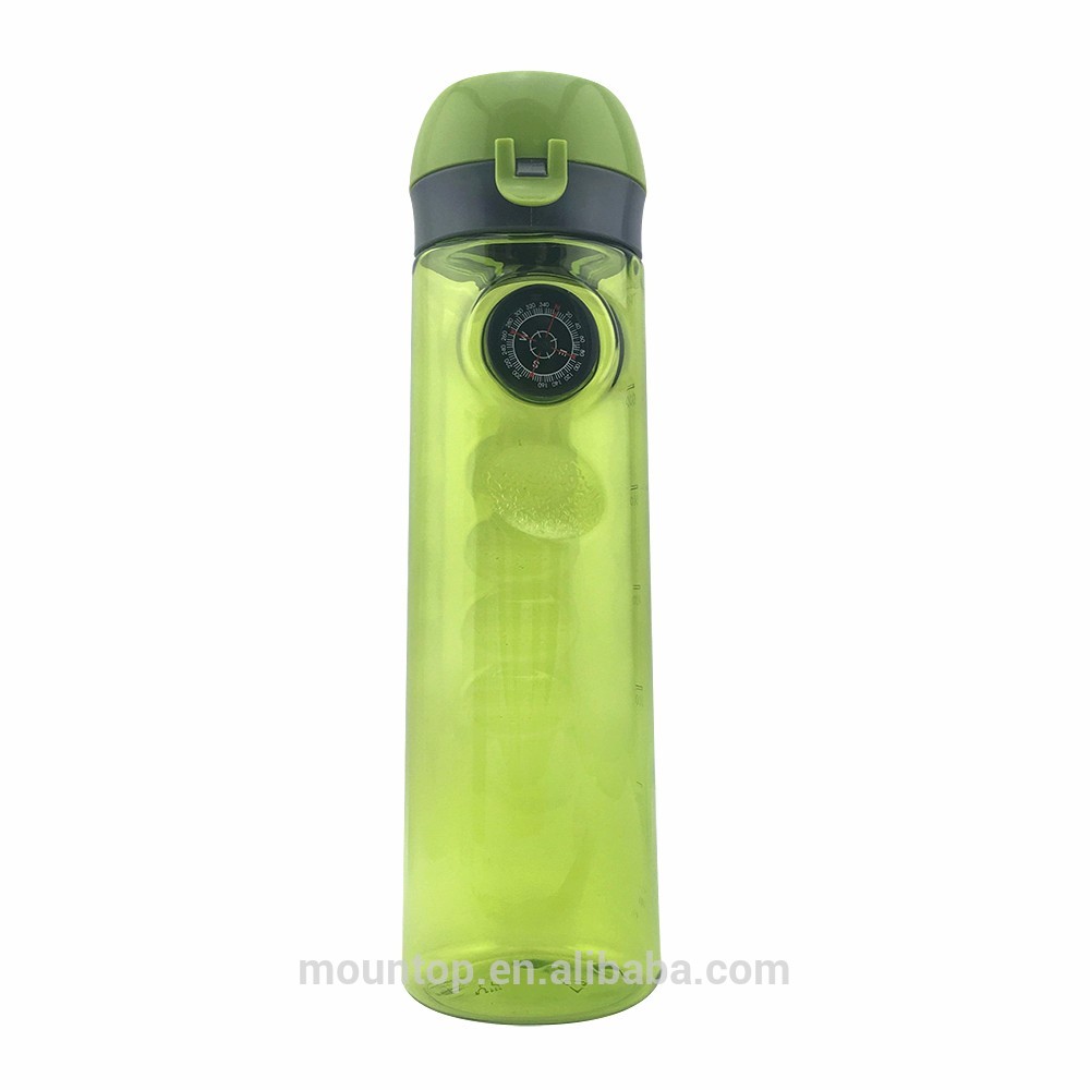 new items 2016 bulk nike sports plastic bottle factory water bottle with compass