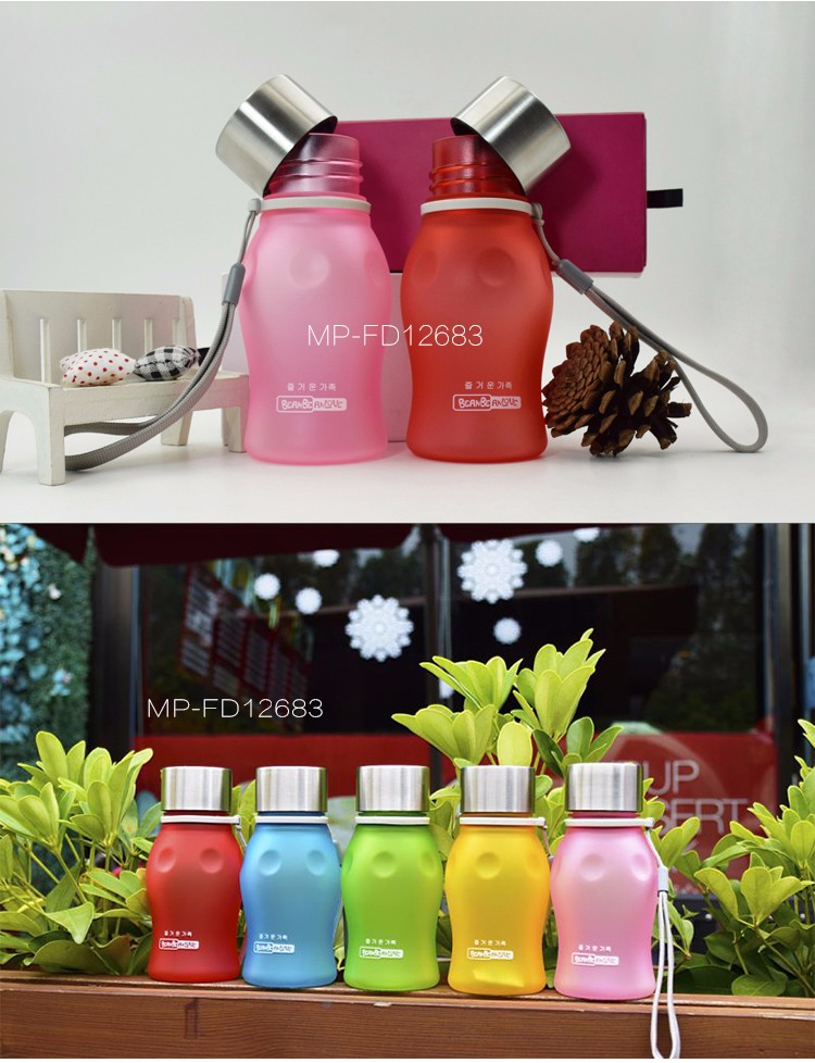 Promotional gift item kids drinking bottle detox juice glass bottle