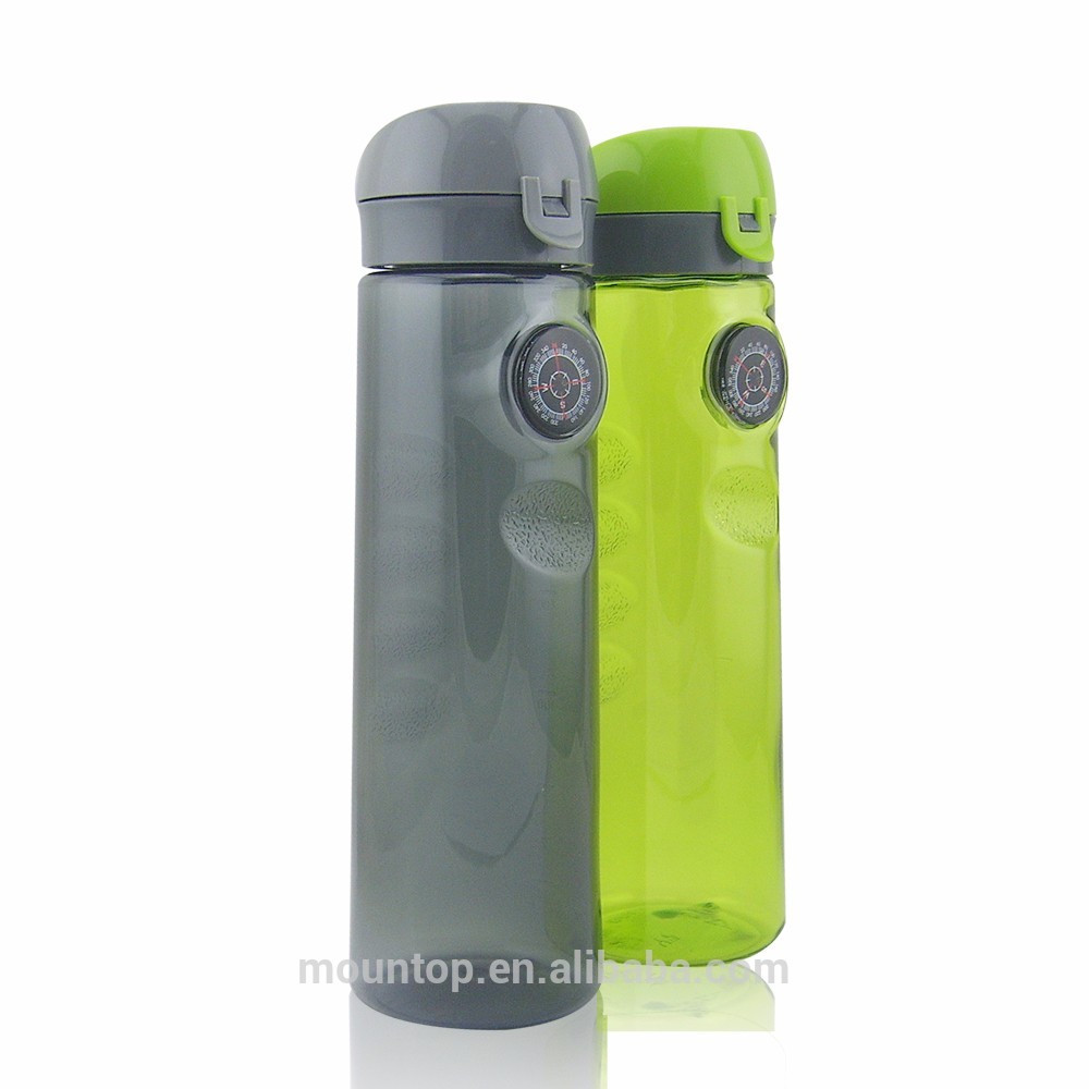 bulk buy shenzhen plastic water bottles compass / function outdoor water bottle