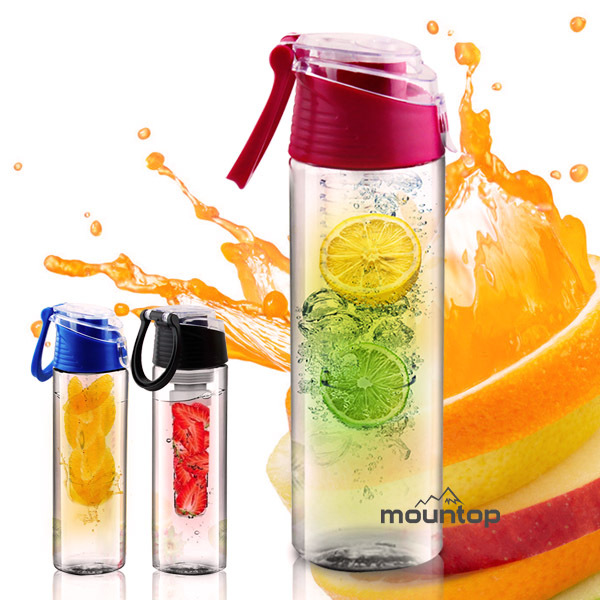 Custom Logo Printing 24oz Eastman Tritan Sport Fruit Infsuer Water Bottle with BPA Free