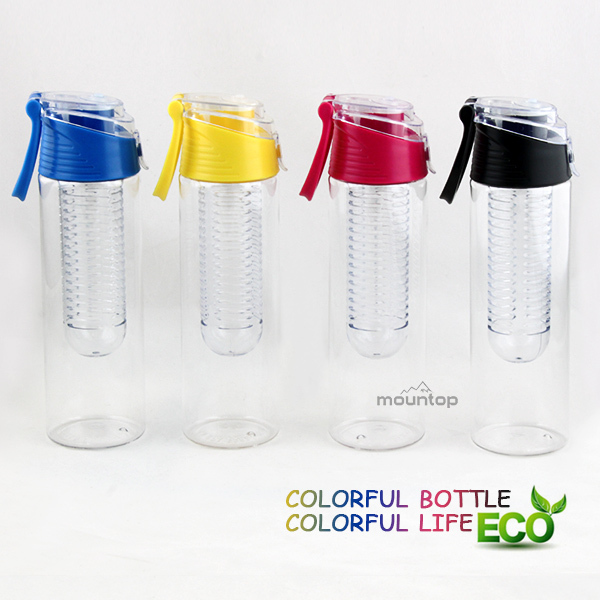 Hot sale tritan plastic fruit infuser water bottle /infusion joyshaker bottle/bpa free tea cups 5