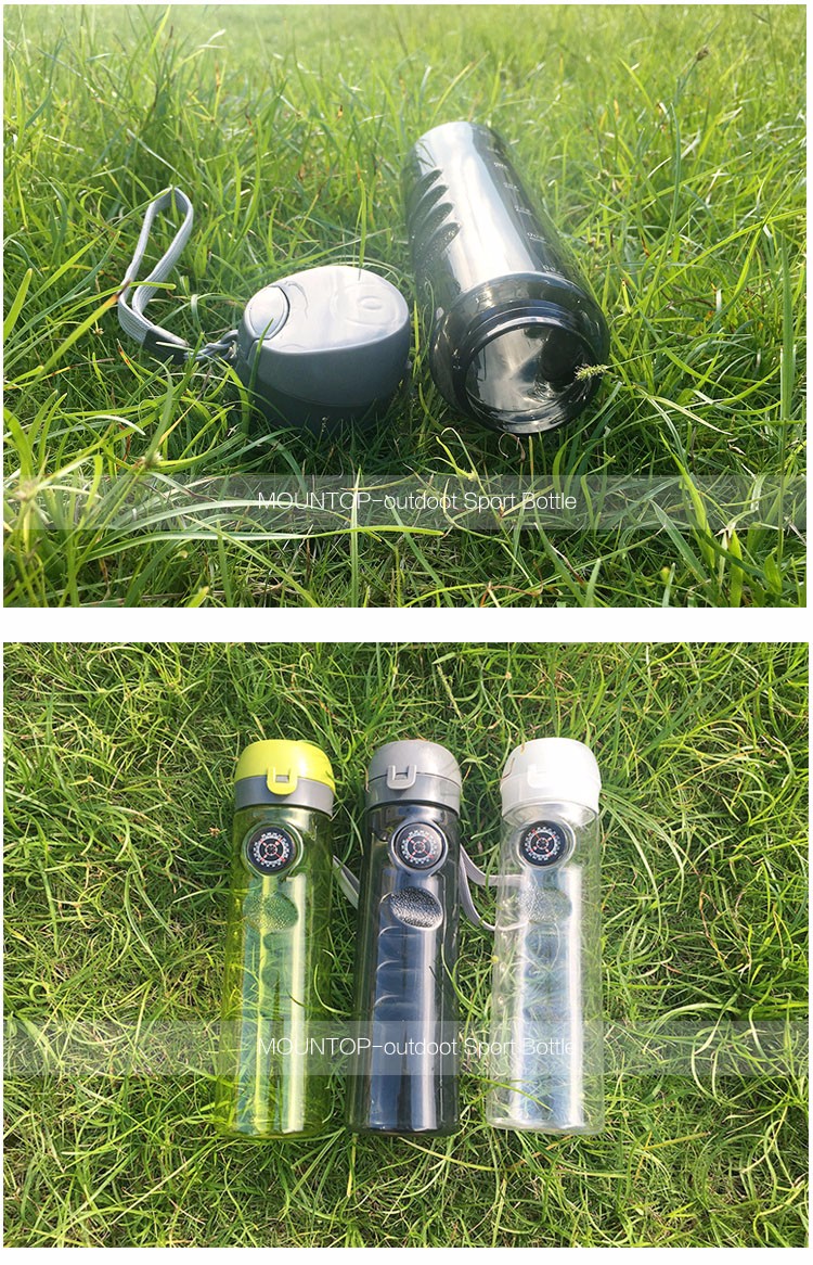 Detox plastic sports bottle pet joyshaker bottle for drinking water