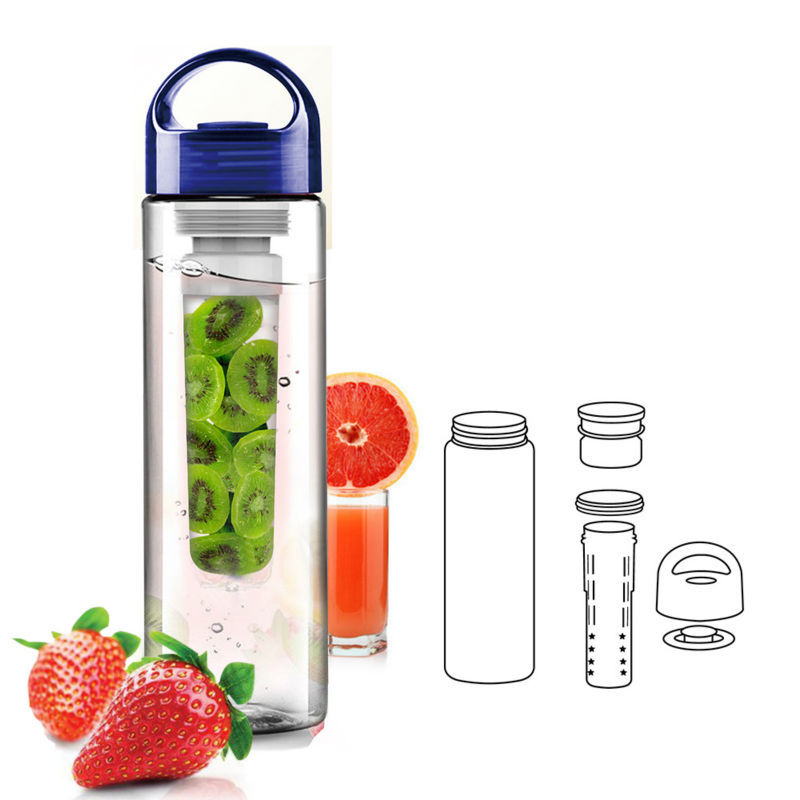 New products 2018 plastic drink sports bottle fruit infuser joyshaker 5