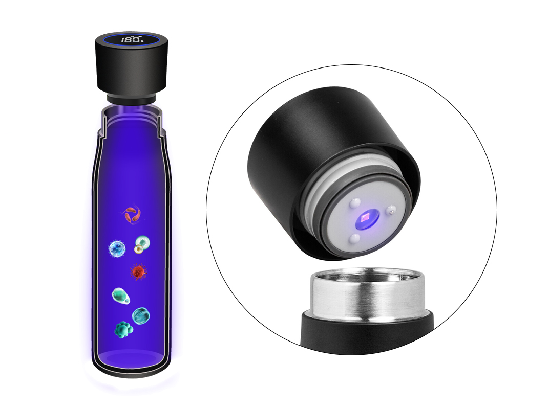 Ensure Health with a UV Sterilizing Water Bottle
