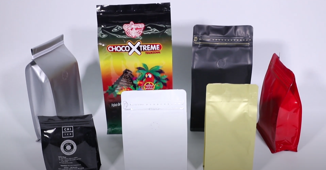 Custom factory-various specifications of coffee bag display