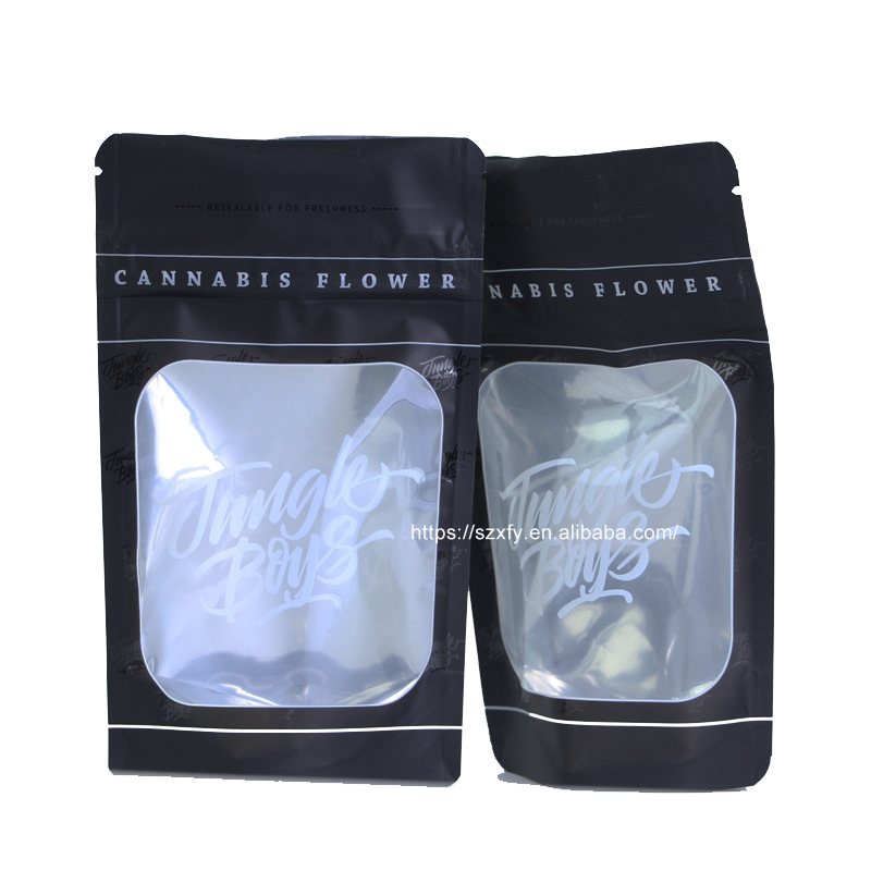 Custom Heat Seal Resealable Smell Proof Mylar Weed Bags