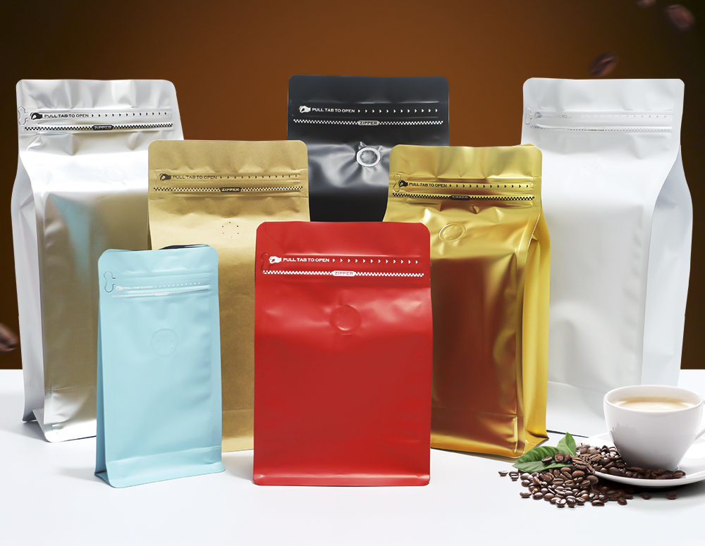 Customize coffee bags to keep your coffee fresh!