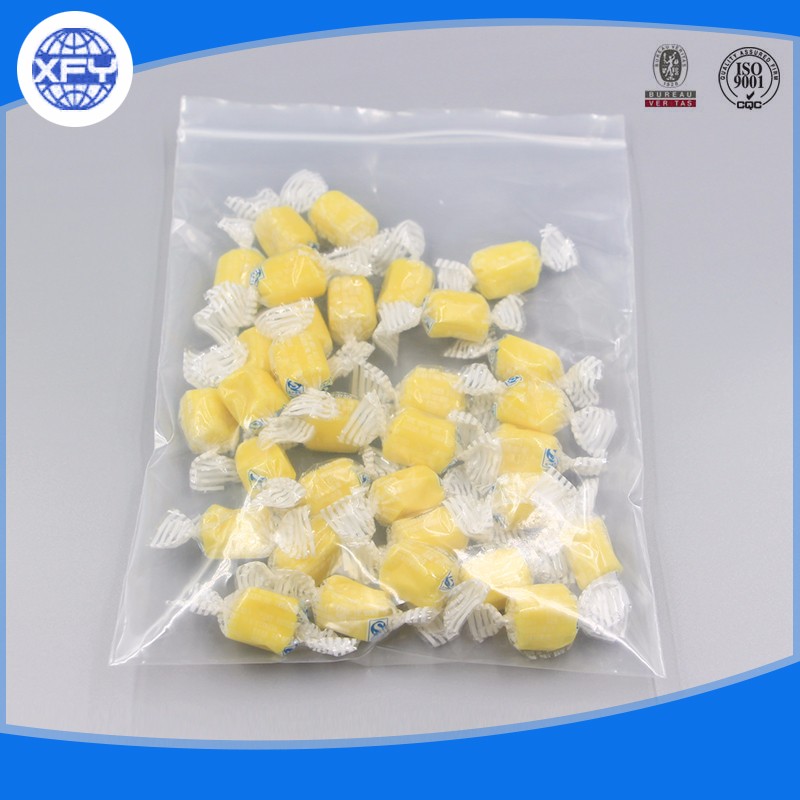  High Quality clear plastic zipper bags 7