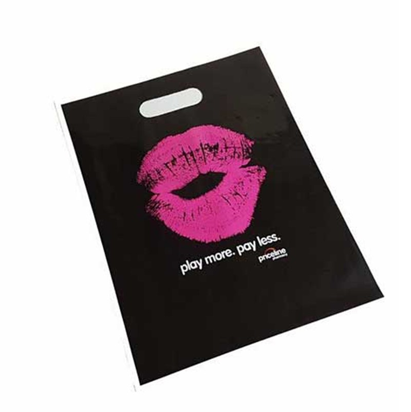  High Quality logo printed plastic bag 