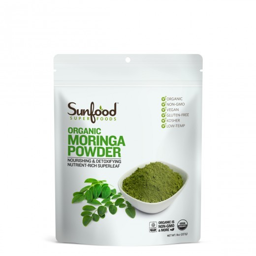 Factory Price Food Grade Material Cone Shaped Moringa Powder Plastic Bag