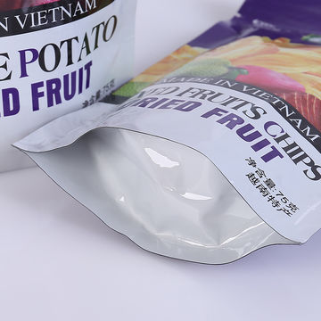 Eco-friendly Custom Printed Food Packaging Bags Zip Lock Bag And Stand Up Plastic Bag