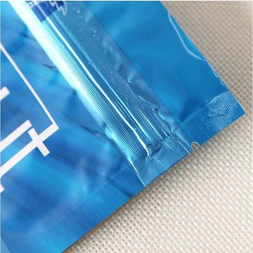 Custom logo heat seal aluminum foil bag stand up pouch with zipper and colorful printing for food bags 7