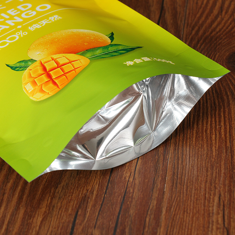 Standing Food Zipper Bag Aluminum-plated Color Composite Tea Packaging Plastic Bag 3