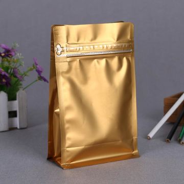 Customized biodegradable resealable aluminum foil ziplock plastic food packaging bag stand up pouch 5