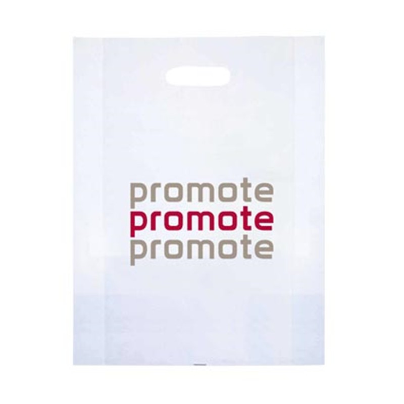 Manufacturer Custom Logo Printed Die Cut Plastic Hdpe Carrier Bag 3