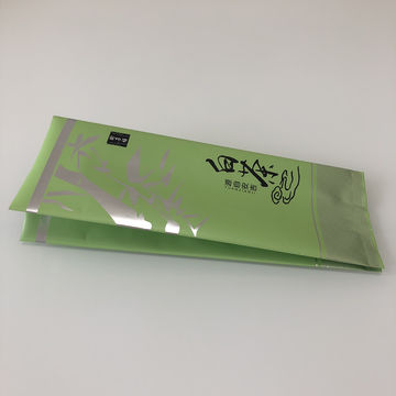Matte Varnish Side Gusset Tea Packaging Pouch With Tear Notch Plastic Bag 3