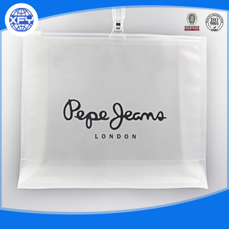 OEM Wholesale Transparent PVC Plastic Bag With Zipper, View pvc clear ...