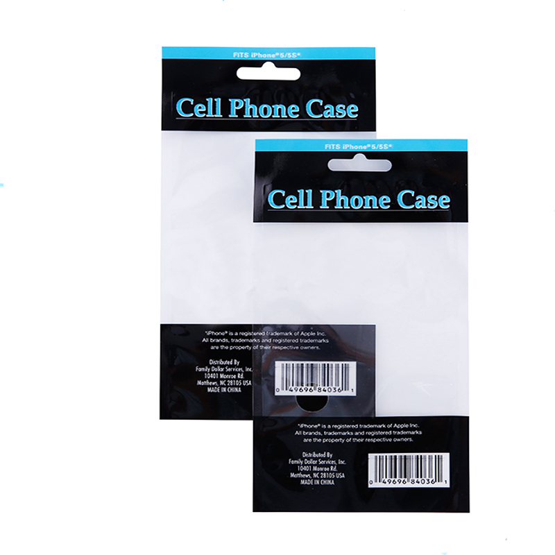 Custom Printing Self Adhesive Seal Plastic OPP Packaging Bag with Header for Cell Phone Case