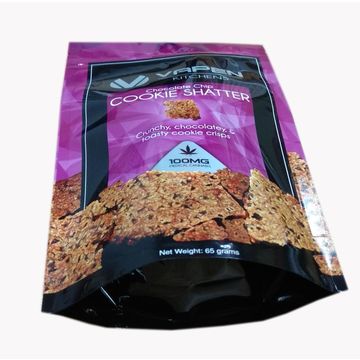 Custom Smell Proof Food Grade Plastic Bags For Cookies / Cheese Powder Packaging Plastic Bag 9