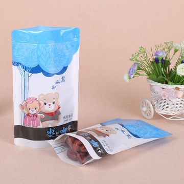  High Quality Stand Up Zipper Plastic Bag