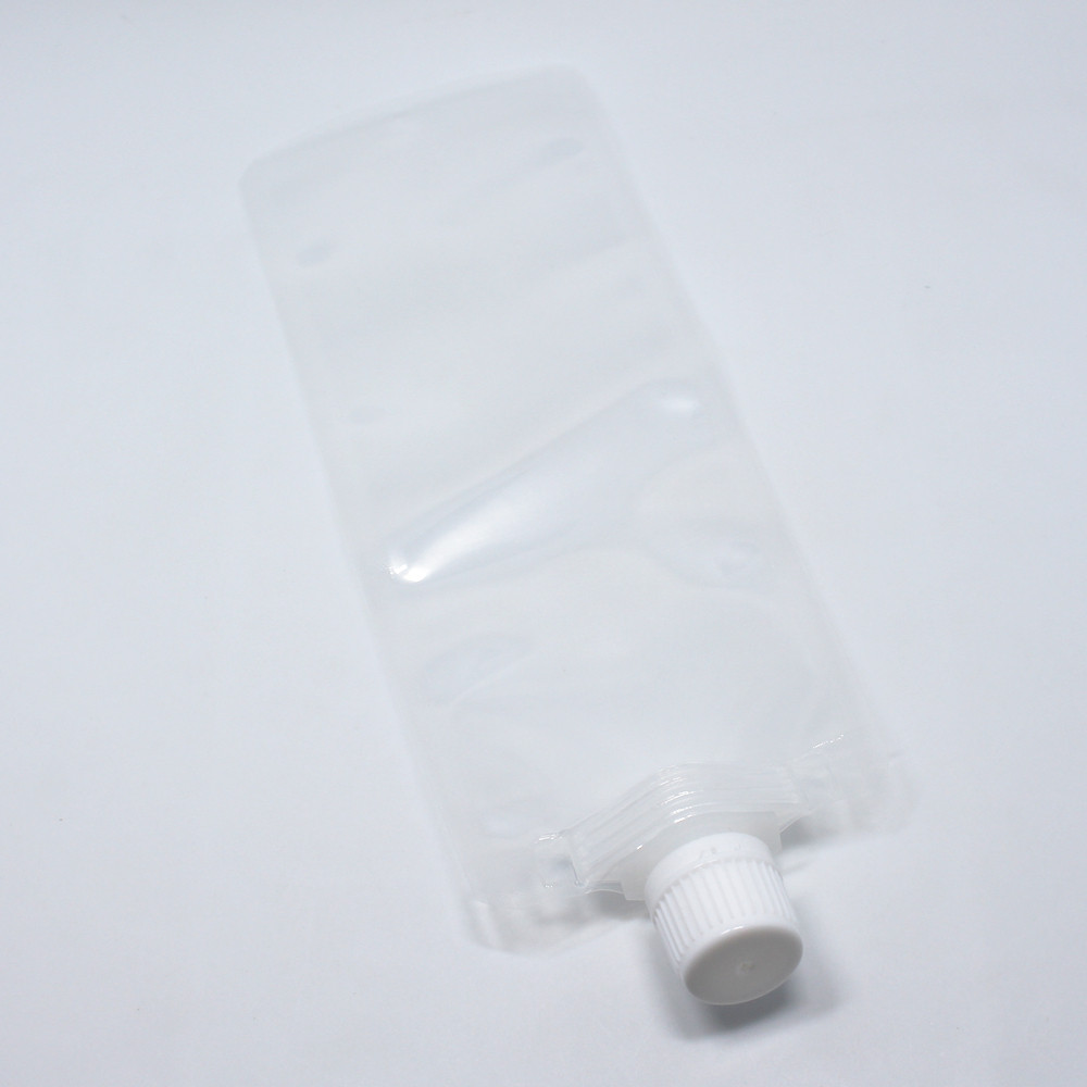 jelly liquid transparent spout pack bag drink juice vinegar oil PE poly bag