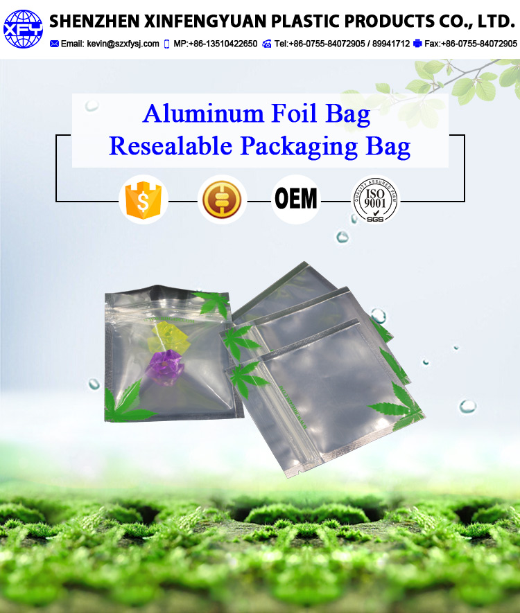 Transparent Aluminum Foil Plastic Bag For Pill Packaging