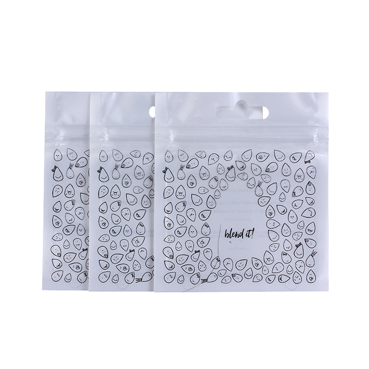 Resealable custom mini decorative ziplock plastic bag 9