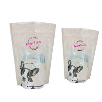 Top quality packaging bag for treats with ziplock/aluminum foil stand up food packaging plastic bag