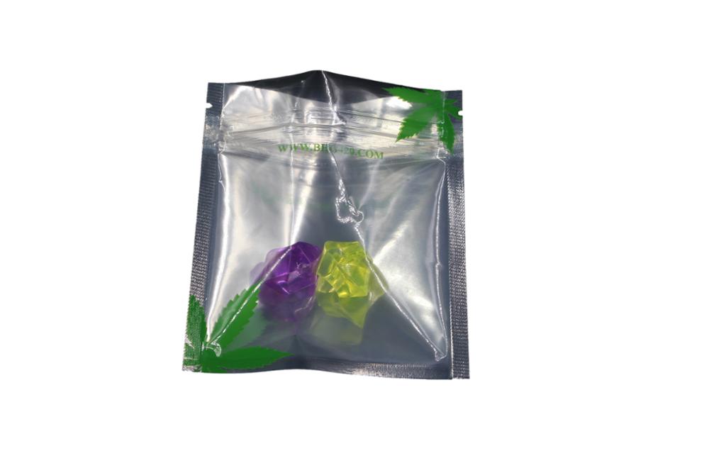 Wholesale cheap transparent ziplock reusable aluminum foil bag 9