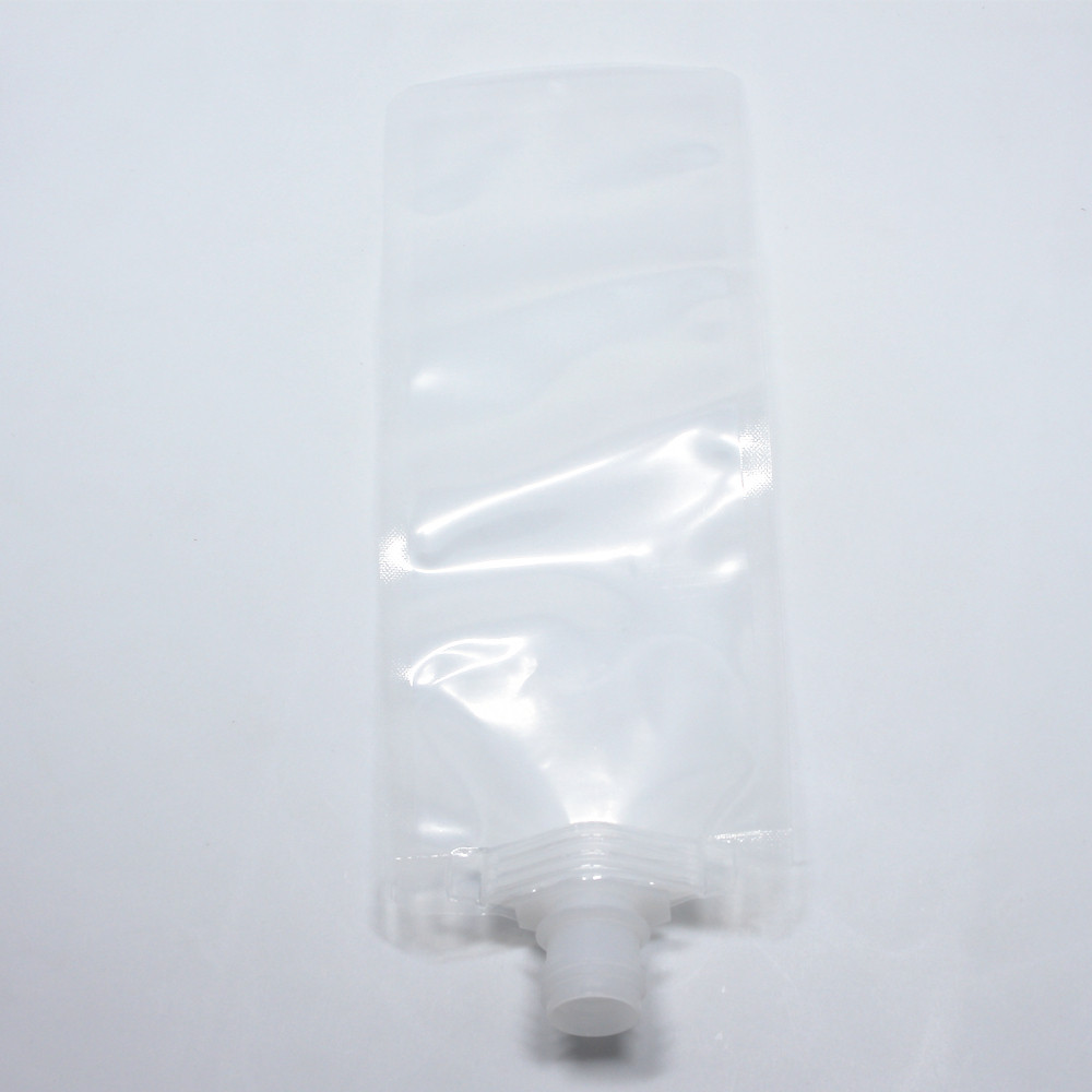 jelly liquid transparent spout pack bag drink juice vinegar oil PE poly bag 3