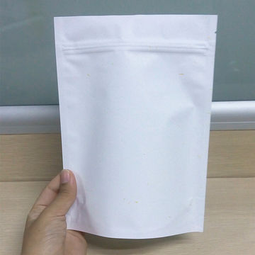  High Quality White Kraft Plastic Bag 11