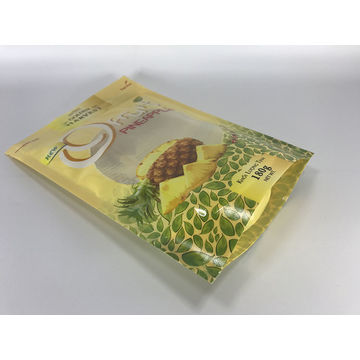 Customized Printing Fruit Protection Bag For Mango Witn Zipper And Stand Up Euro Hole Plastic Bag 7