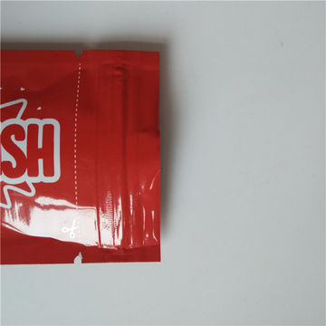 Hot Product Cute Printing Red Color Or Custom Color With Clear Window Juice Plastic Bag 5