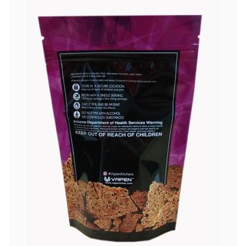 Custom Smell Proof Food Grade Plastic Bags For Cookies / Cheese Powder Packaging Plastic Bag 5