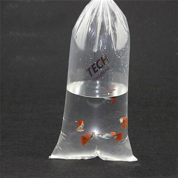 Transparent Die Cut Plastic Bags to Pack the fish