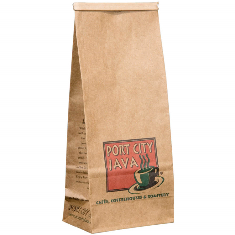 Custom MadeStand Up Pouch Waterproof Brown Kraft Paper Coffee Bags 5