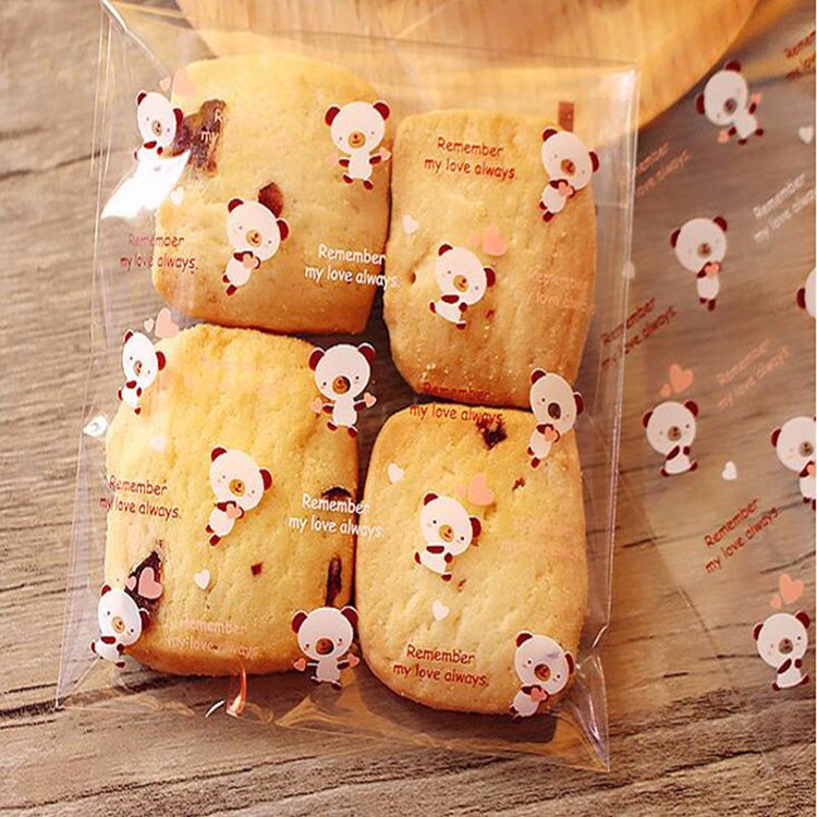 Cute Self Adhesive Food Packaging Bag for Cookie&Candy 11
