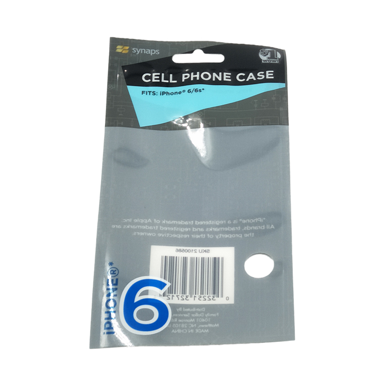 Custom Printing Plastic Heat Seal Cell Phone Case Packaging Bag 9