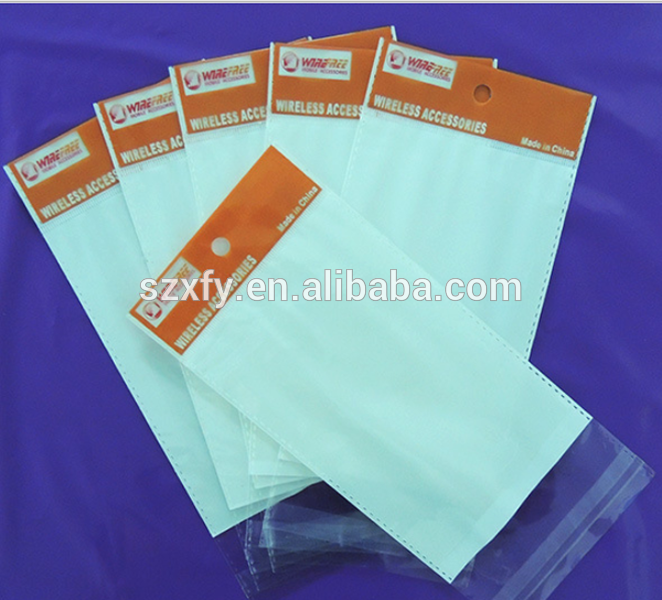 Rectangle clear packing plastic OPP cellophane bags