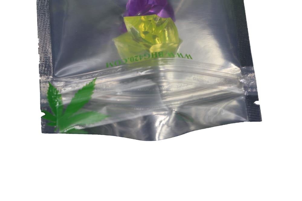 Wholesale cheap transparent ziplock reusable aluminum foil bag 11