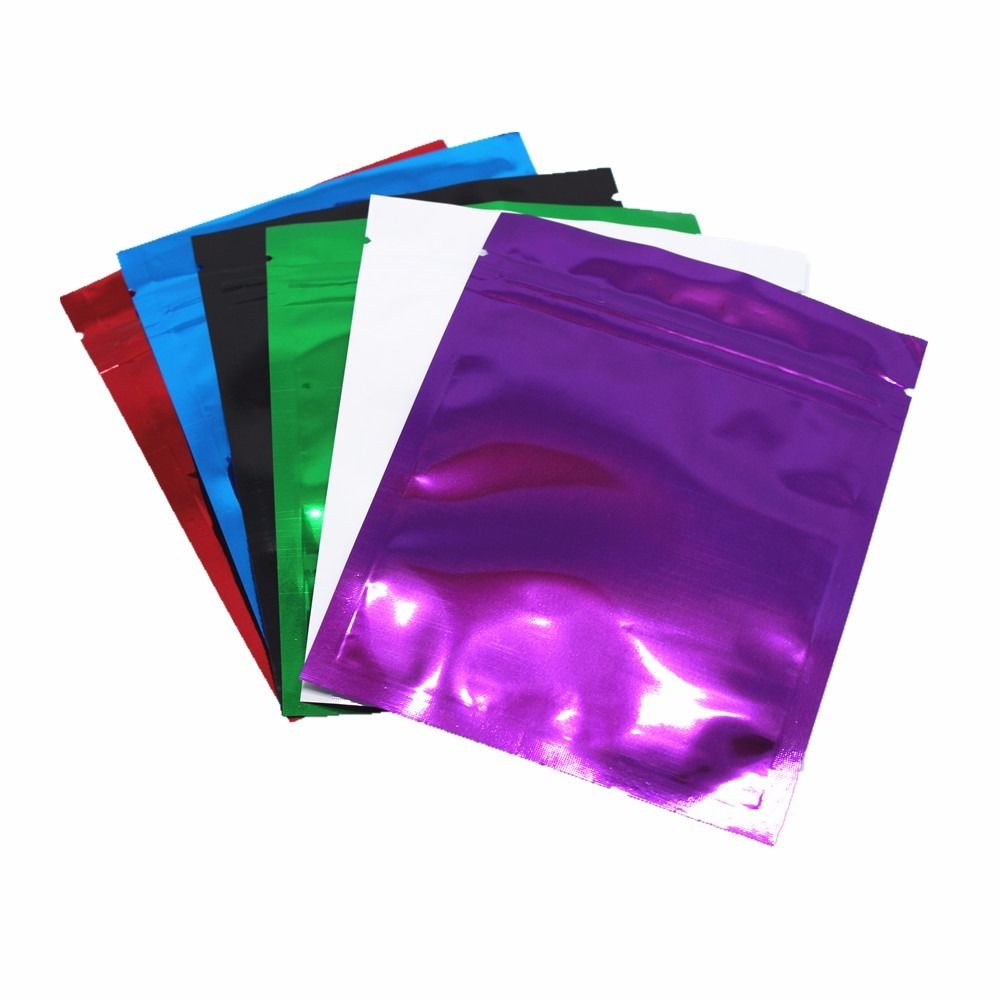 Aluminum Foil Mylar Bag Front Clear Food Storage Package Pouches ...