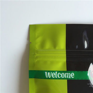 Stand up laminated bag for pet food, zipper with stand up and tear notch packed sanck plastic bag 7