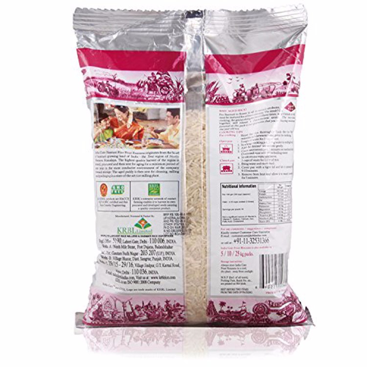 Wholesale Price 25kg Rice Packaging Bag &Heat Seal Food Plastic Bag 3