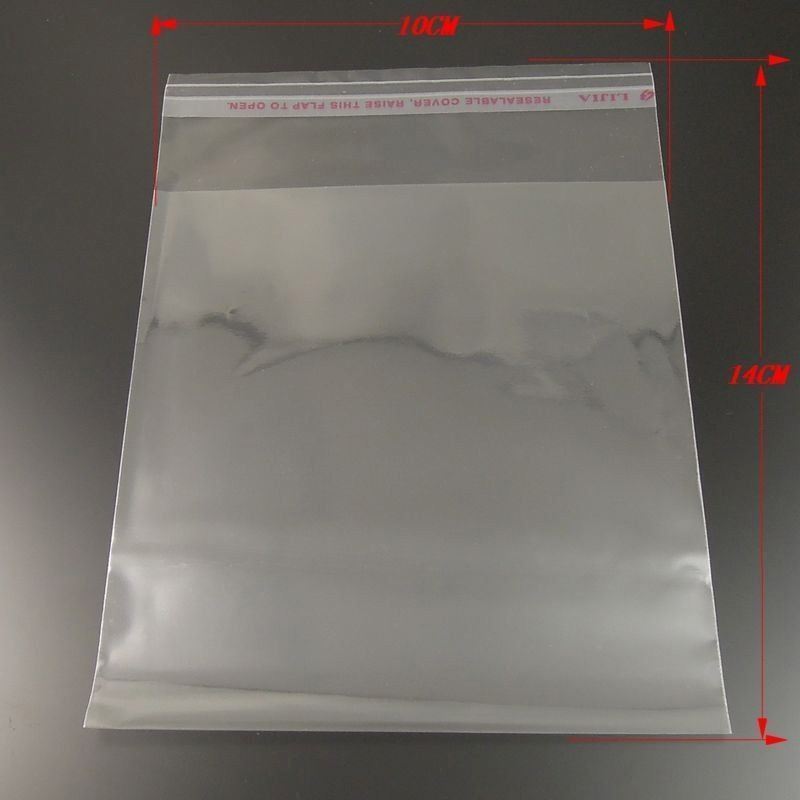 Transparent Self Adhesive Seal Poly Clear Clothe 3